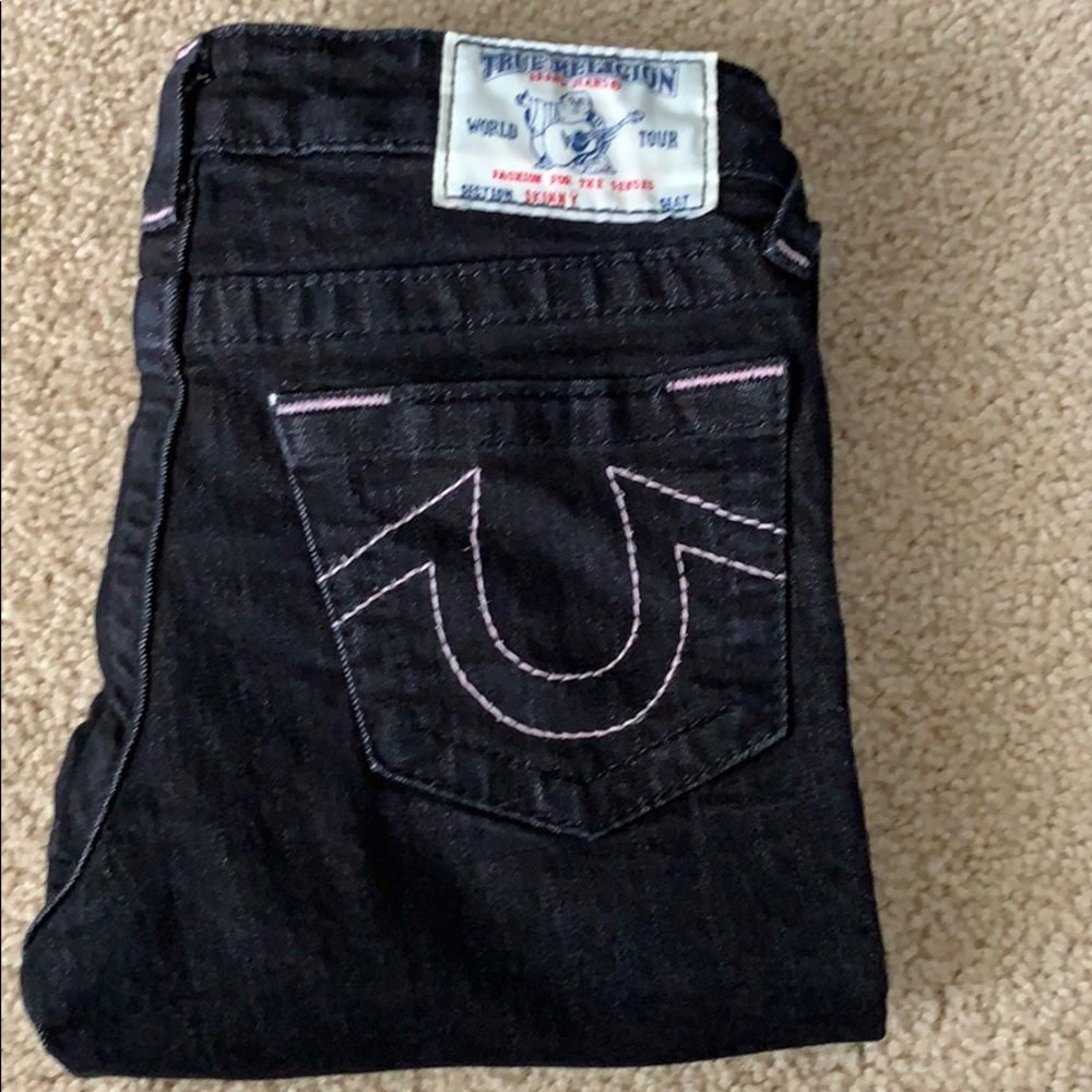 Black kids’ jeans